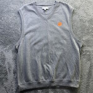 Clemson University Paw Cutter And Buck 2XL Dress Shirt #415